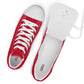 Men’s Red High Top Canvas Shoes