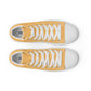 Men’s Chardonnay High Top Canvas Shoes