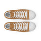 Men’s Nude High Top Canvas Shoes