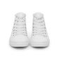 Men’s White High Top Canvas Shoes