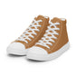 Men’s Nude High Top Canvas Shoes