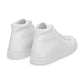 Men’s White High Top Canvas Shoes