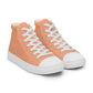 Men’s Mandys Pink High Top Canvas Shoes