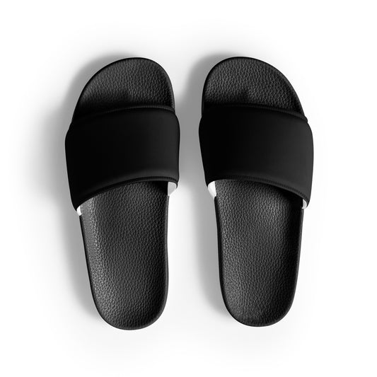 Men’s Black Slides