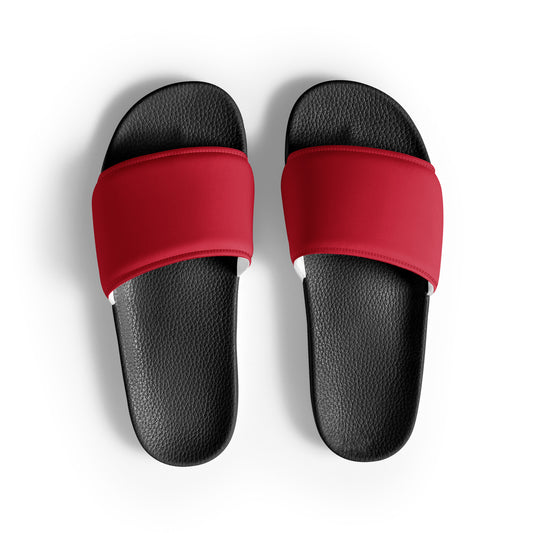 Men’s Red Slides