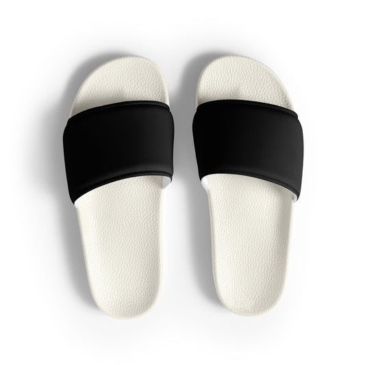 Men’s Black Slides