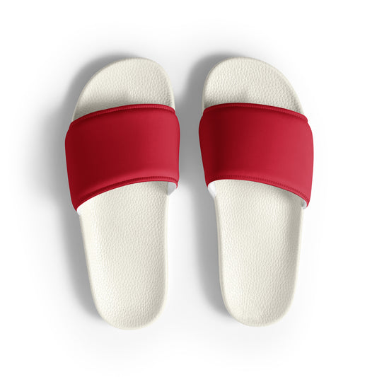 Men’s Red Slides