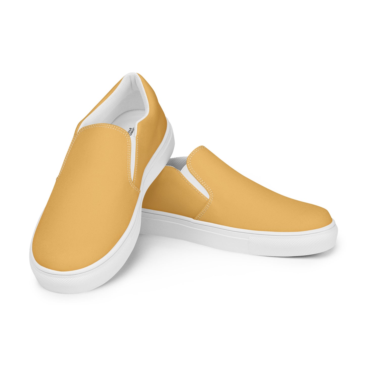 Men’s Harvest Gold Slip-on Canvas Shoes