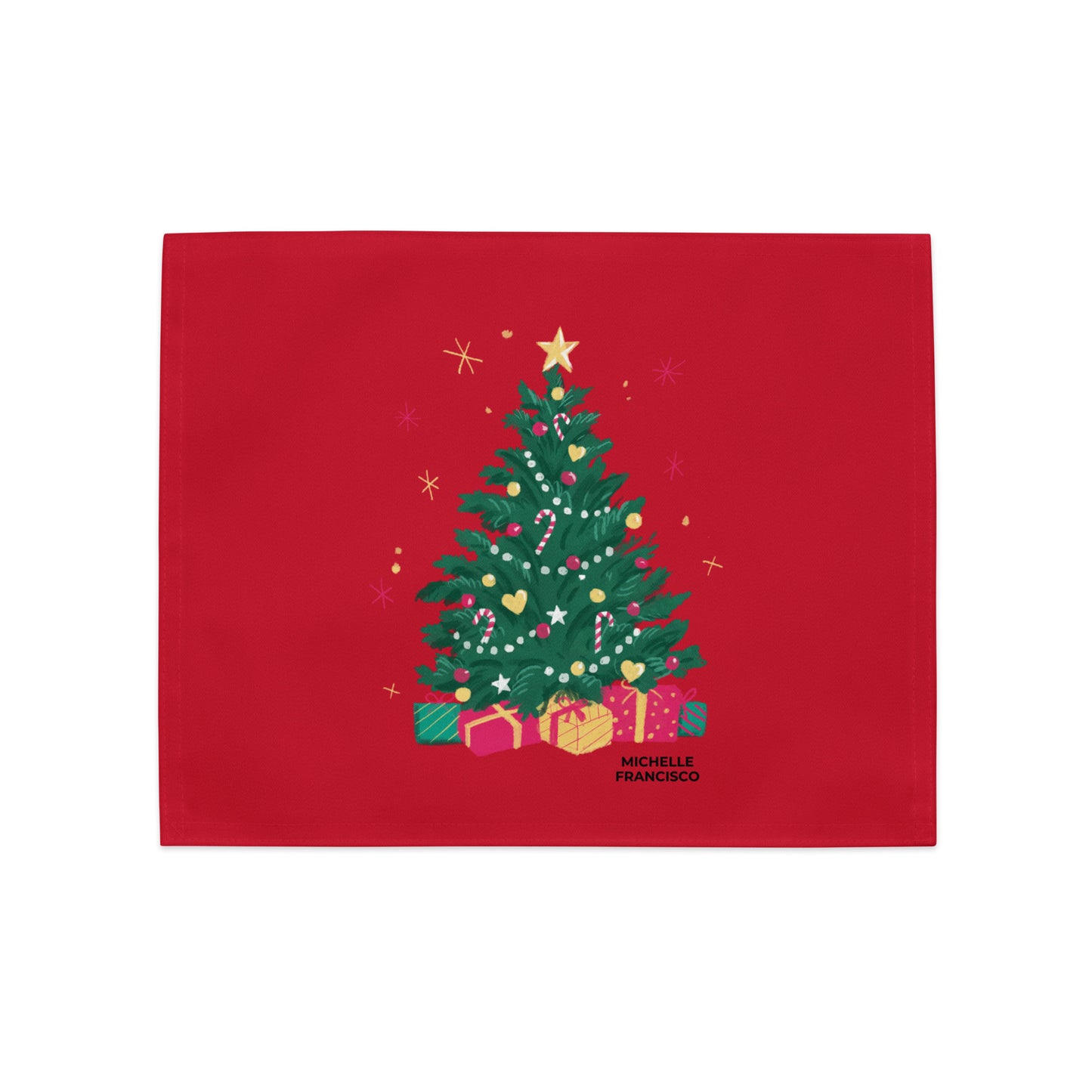 Christmas Tree Placemat Set