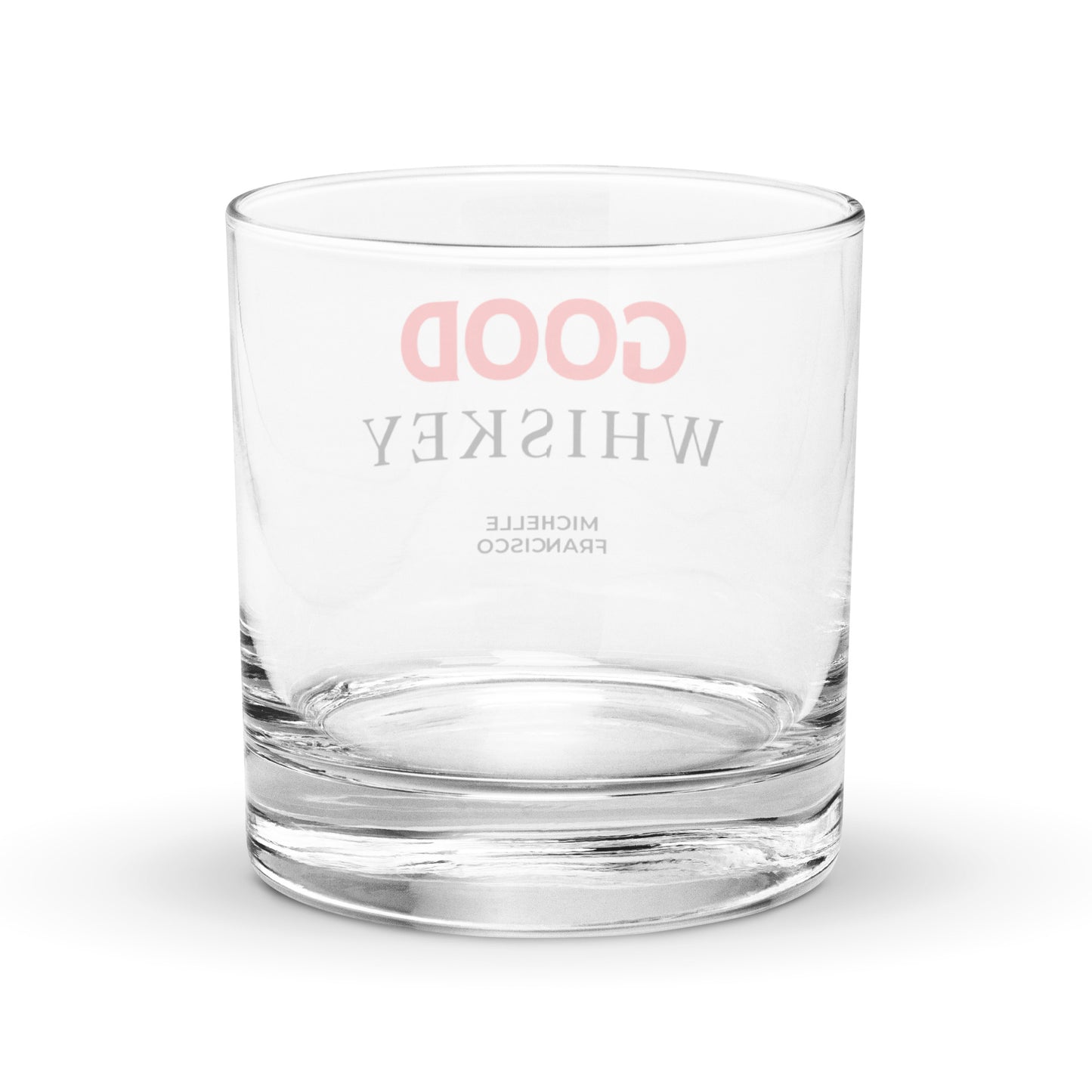 Good Whiskey Rocks Glass