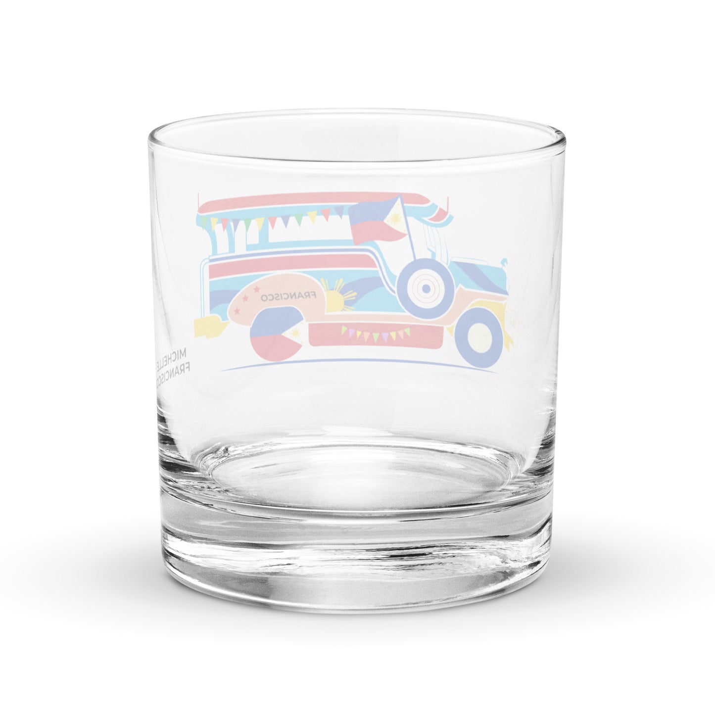 Francisco Jeepney Rocks Glass