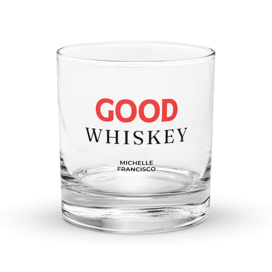 Good Whiskey Rocks Glass