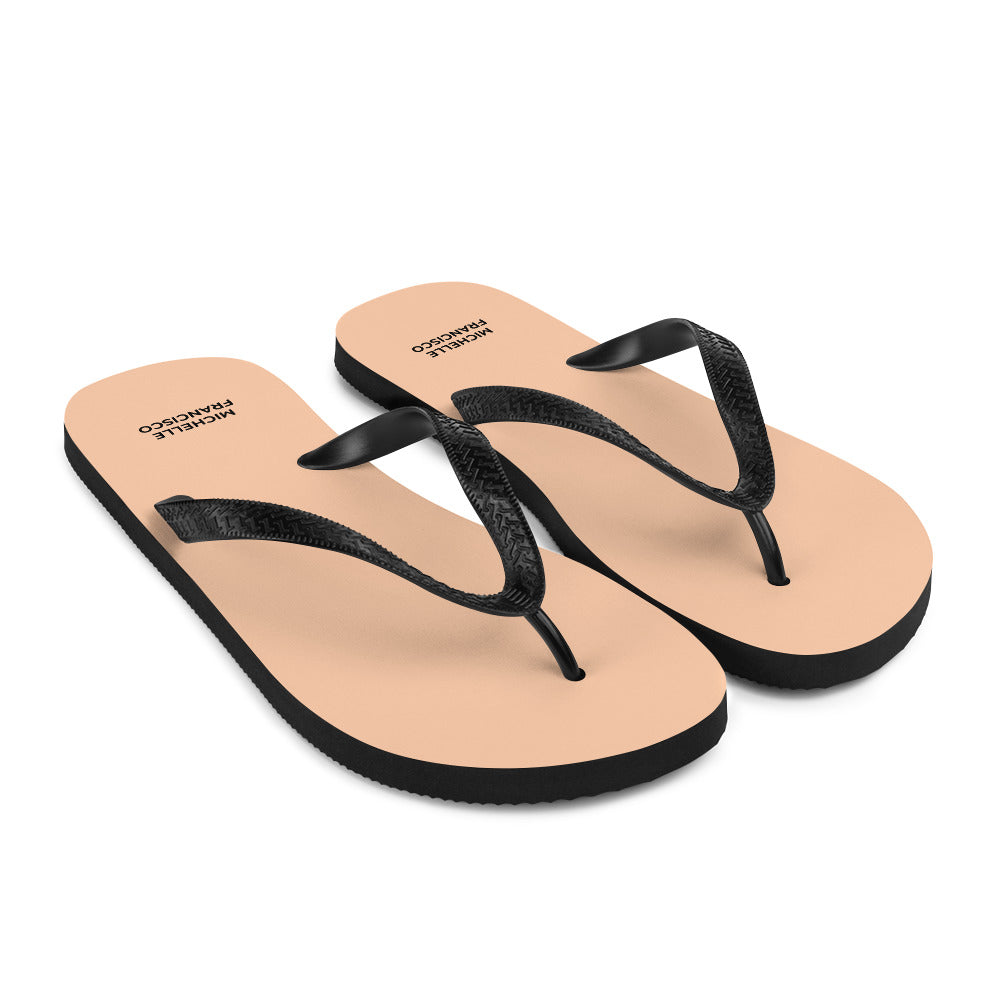 Peach Flip-Flops