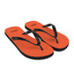 Outrageous Orange Flip-Flops