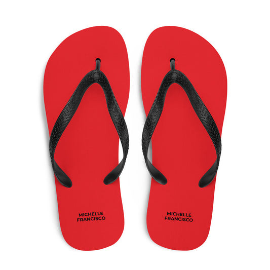 Alizarin Flip-Flops