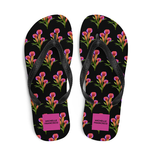 Calla Lilies Flip-Flops