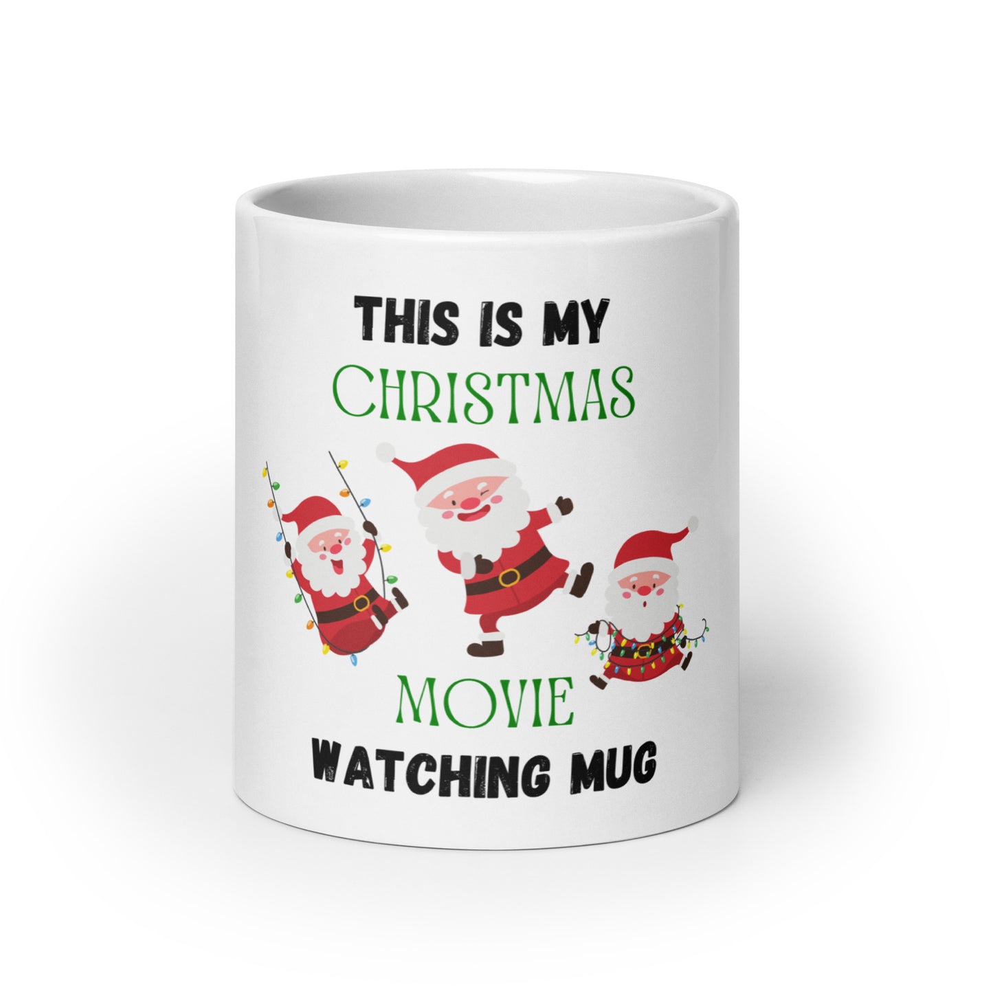Santa in Movies Mug