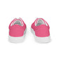 Women’s Black Star Pink Lace-up Canvas Shoes