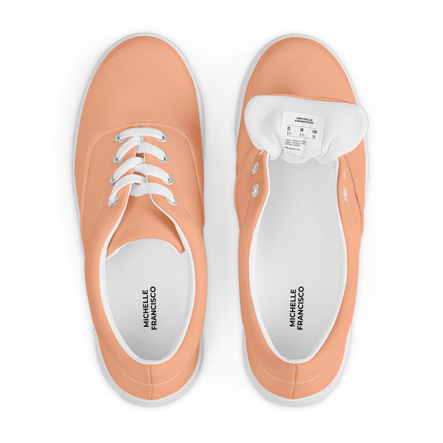 Women’s Mandys Pink Lace-up Canvas Shoes