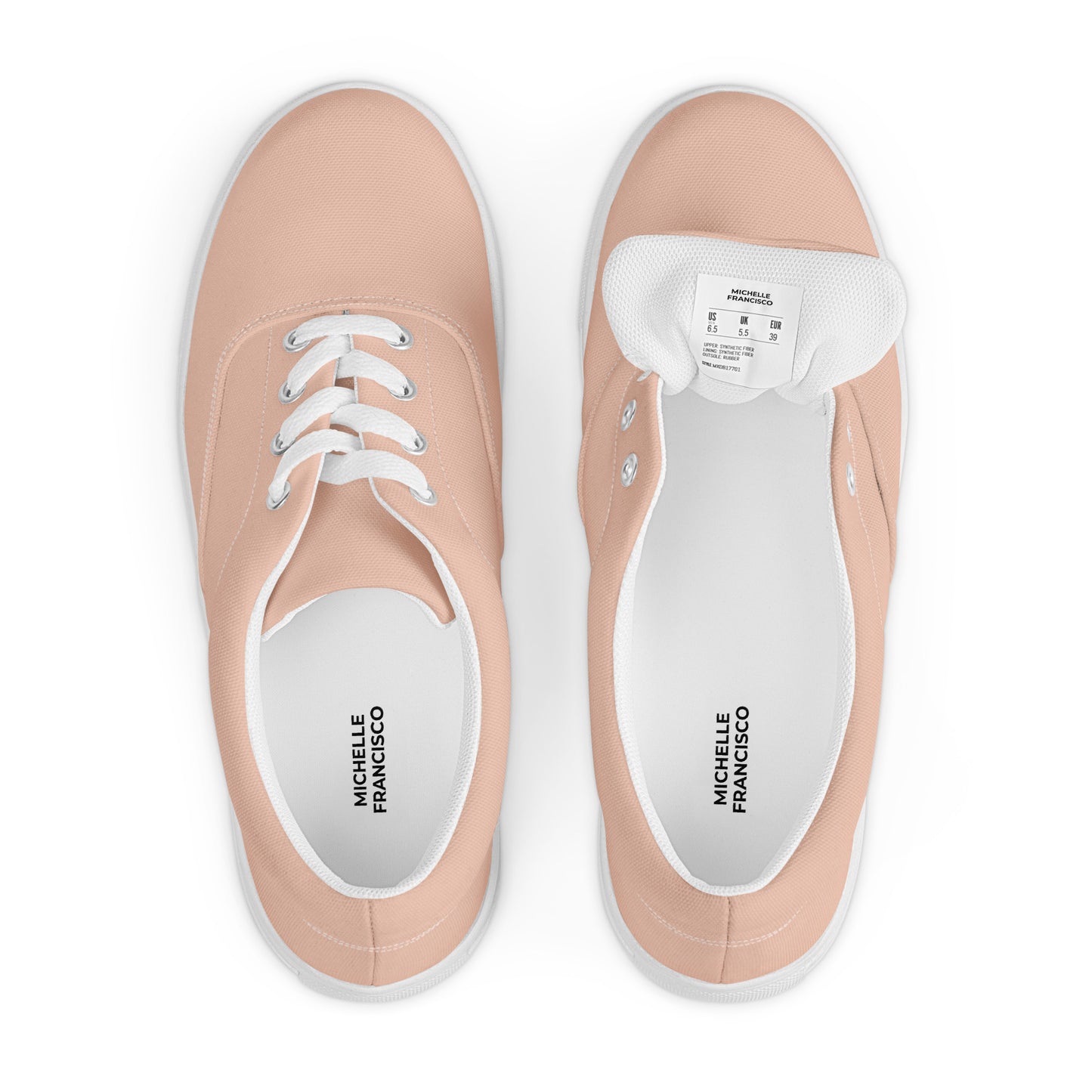 Women’s Zinnwaldite Lace-up Canvas Shoes