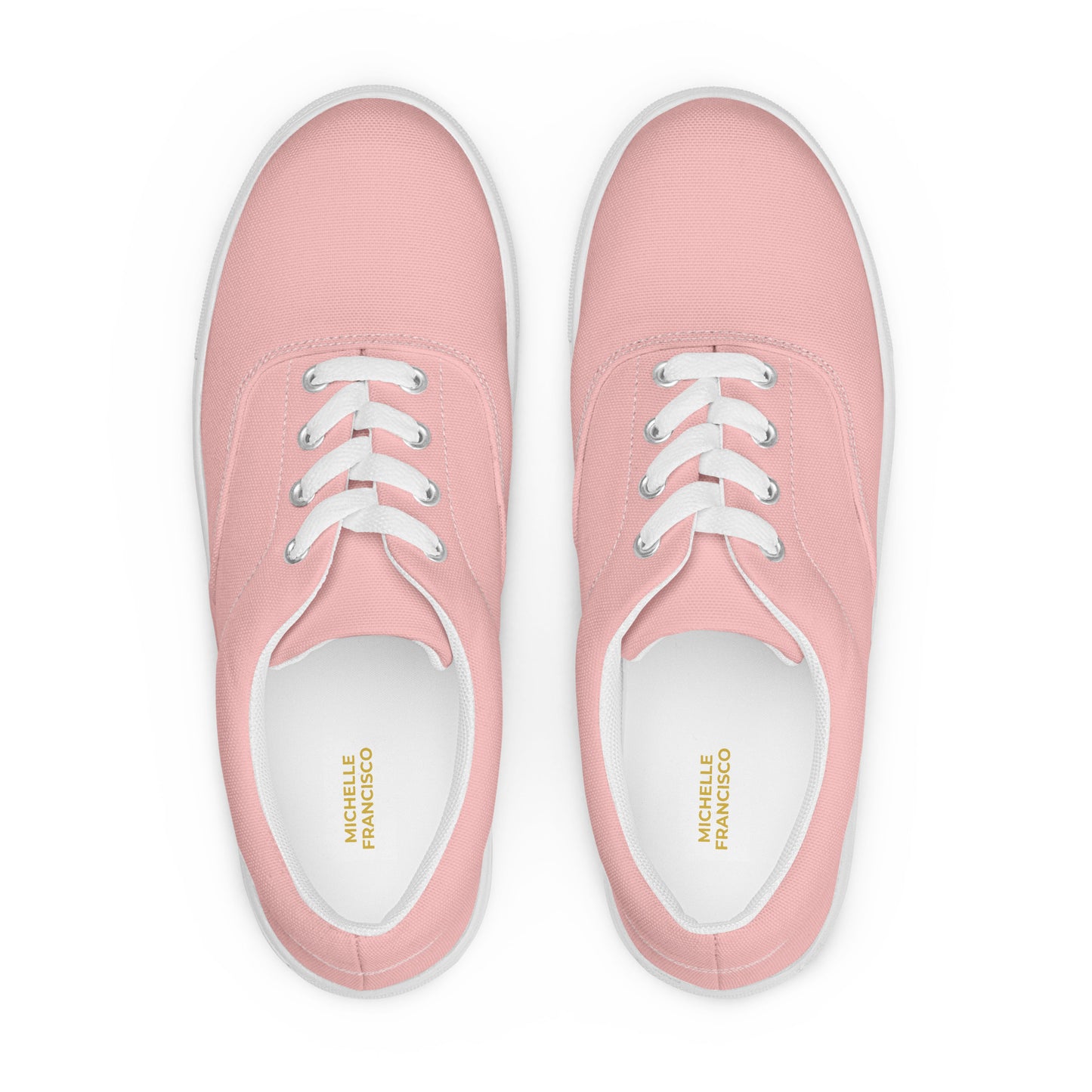 Women’s Your Pink Lace-up Canvas Shoes