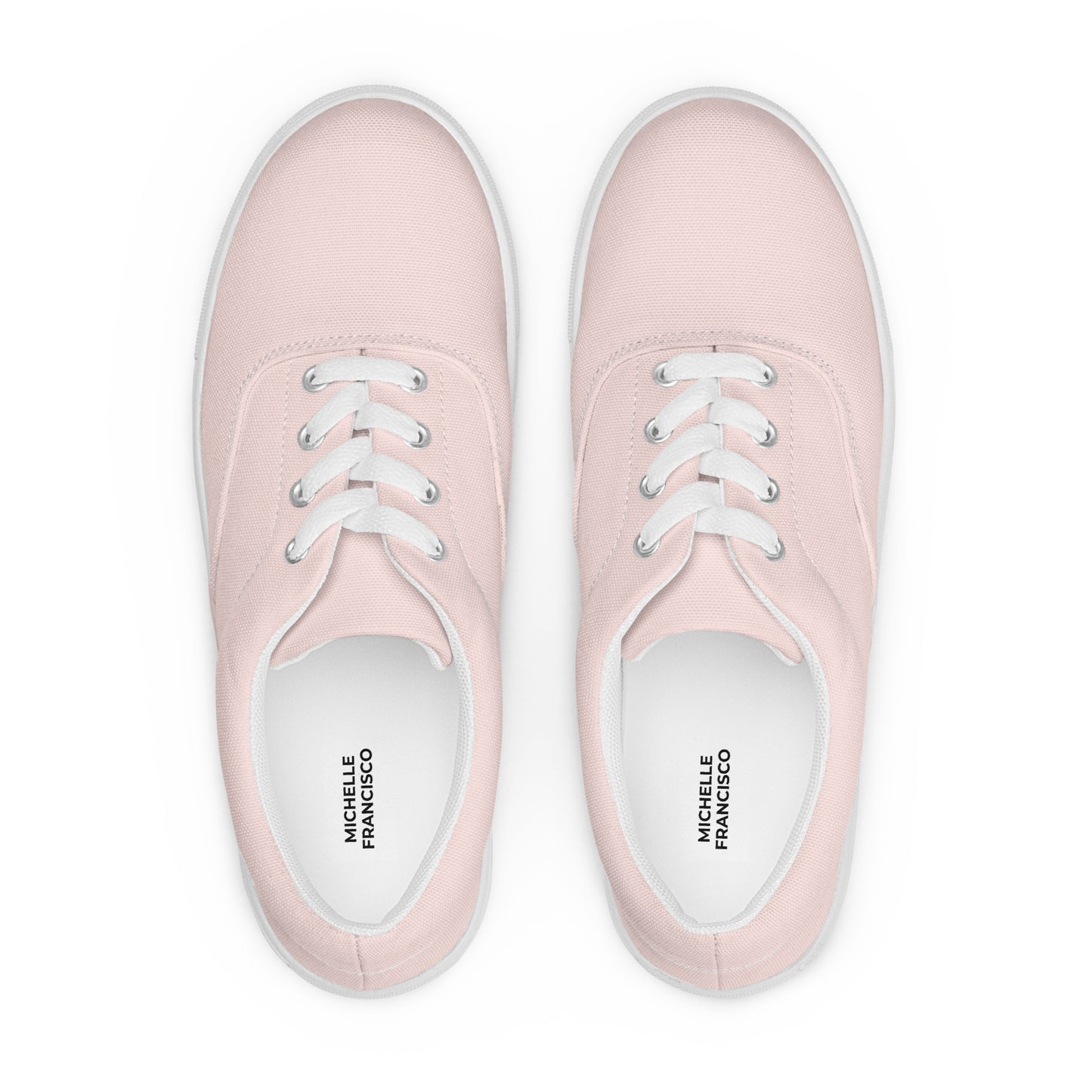 Women’s Misty Rose Lace-up Canvas Shoes