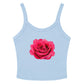 Pink Rose Women’s Micro-Rib Tank Top