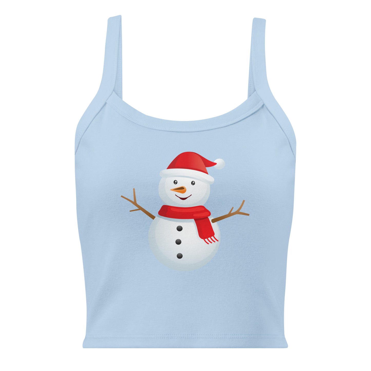 Snowman Women’s Micro-Rib Tank Top