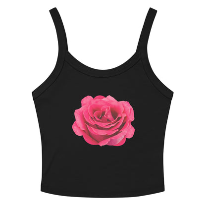 Pink Rose Women’s Micro-Rib Tank Top