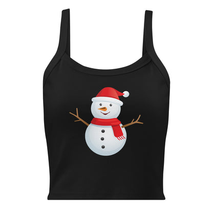 Snowman Women’s Micro-Rib Tank Top