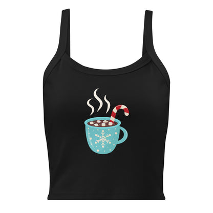 Hot Choco Women’s Micro-Rib Tank Top