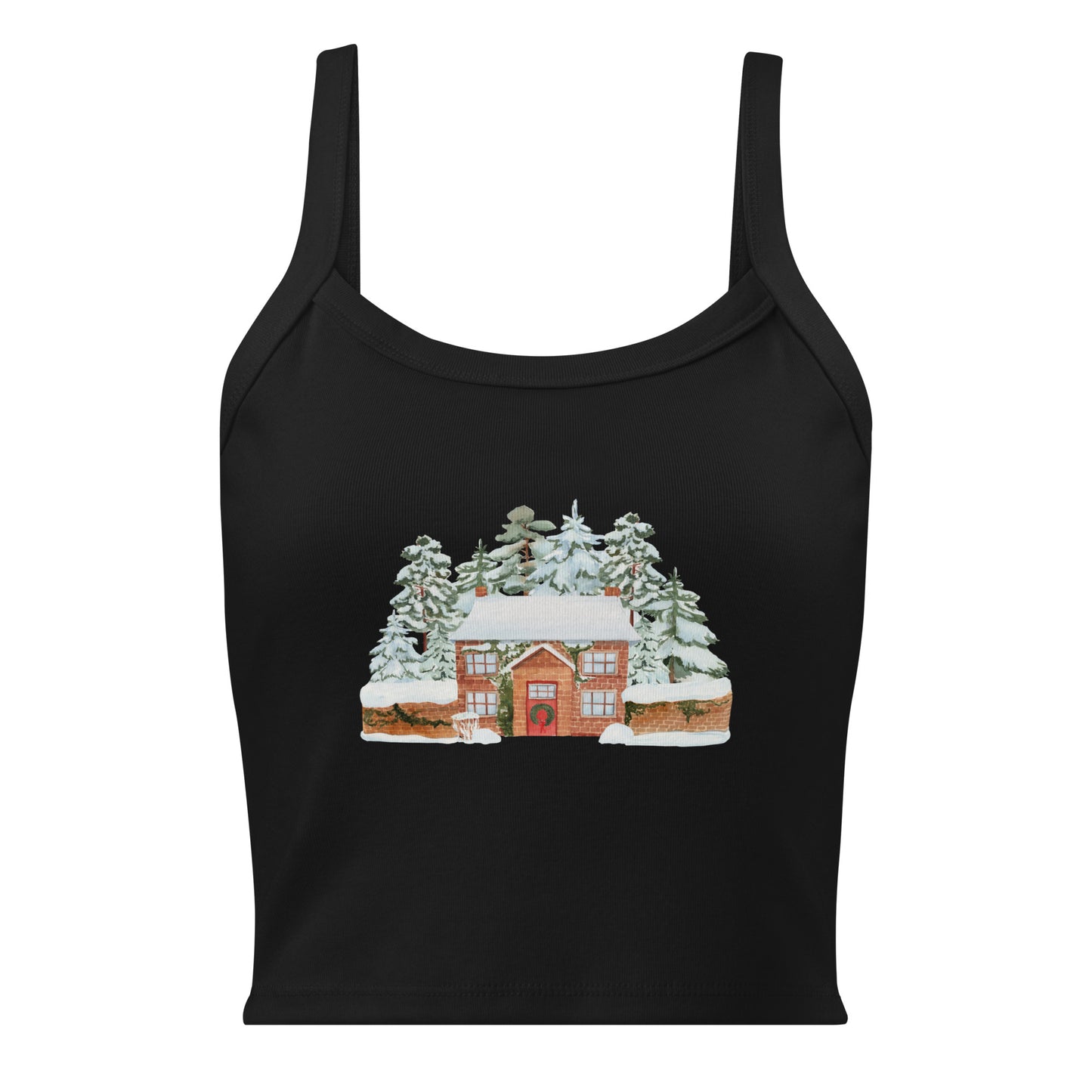 Christmas Home Women’s Micro-Rib Tank Top