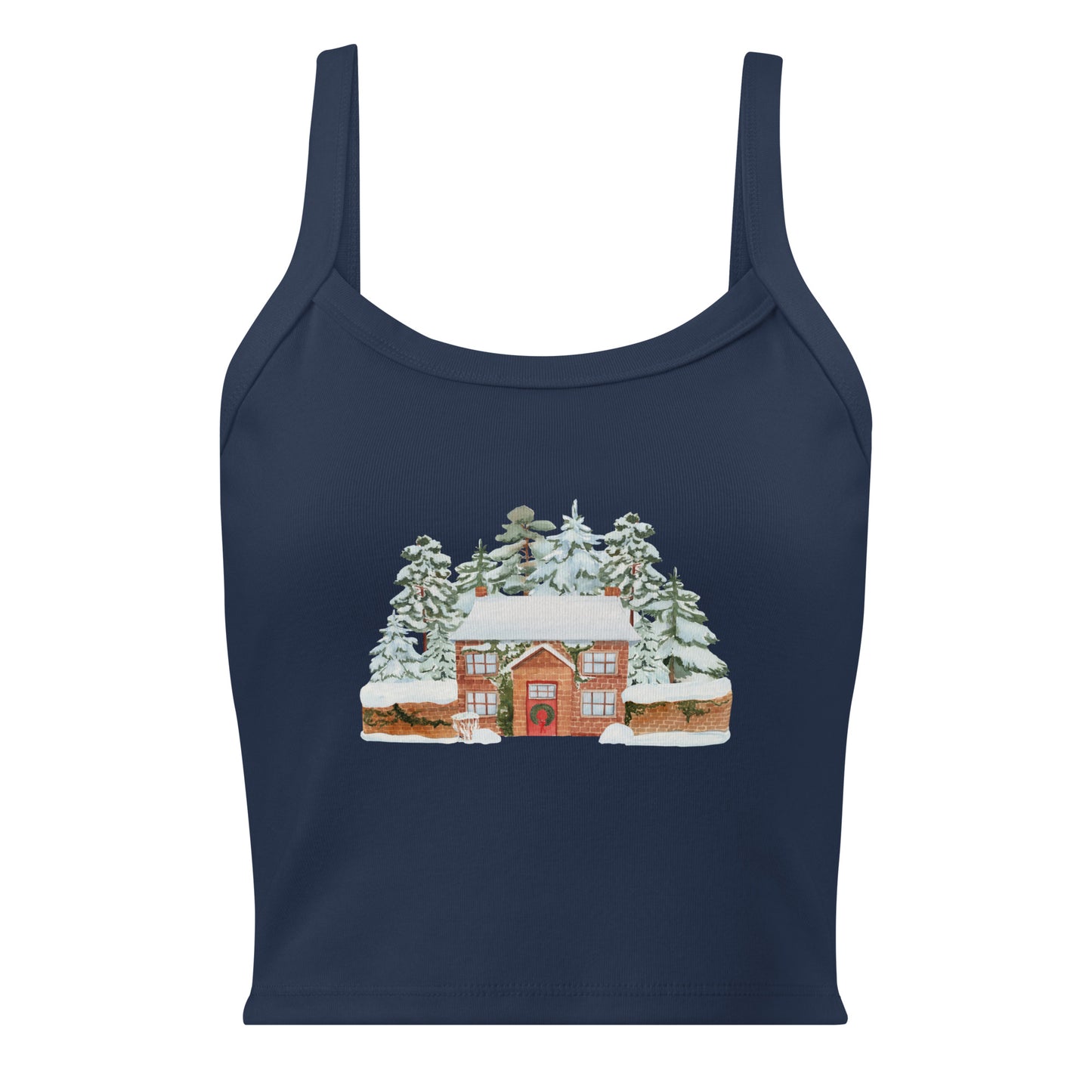 Christmas Home Women’s Micro-Rib Tank Top