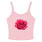 Pink Rose Women’s Micro-Rib Tank Top