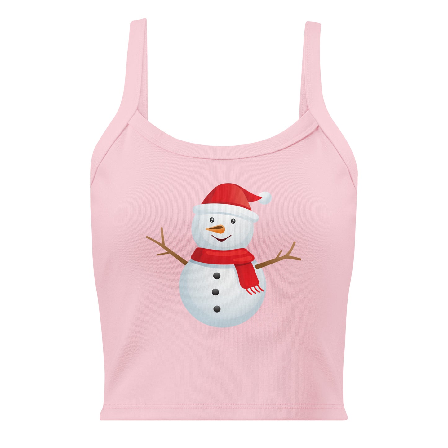 Snowman Women’s Micro-Rib Tank Top