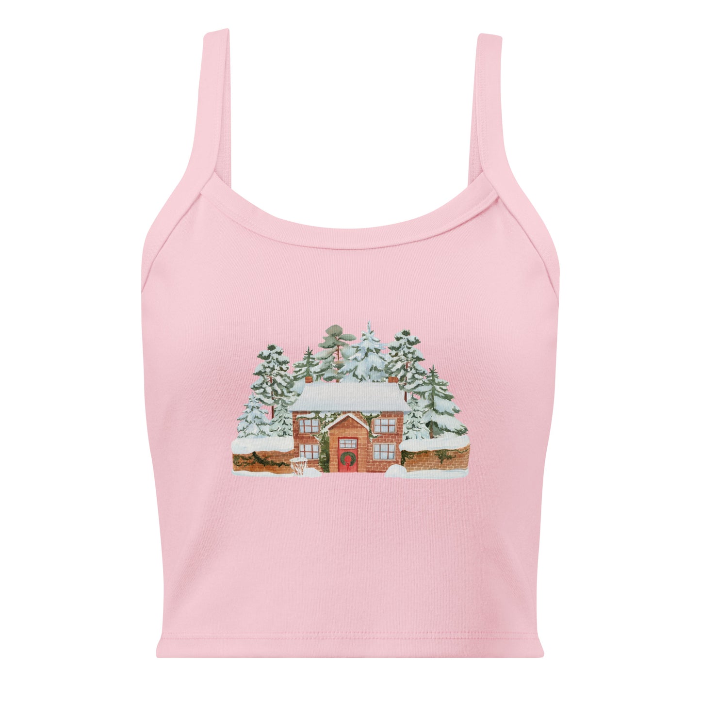 Christmas Home Women’s Micro-Rib Tank Top