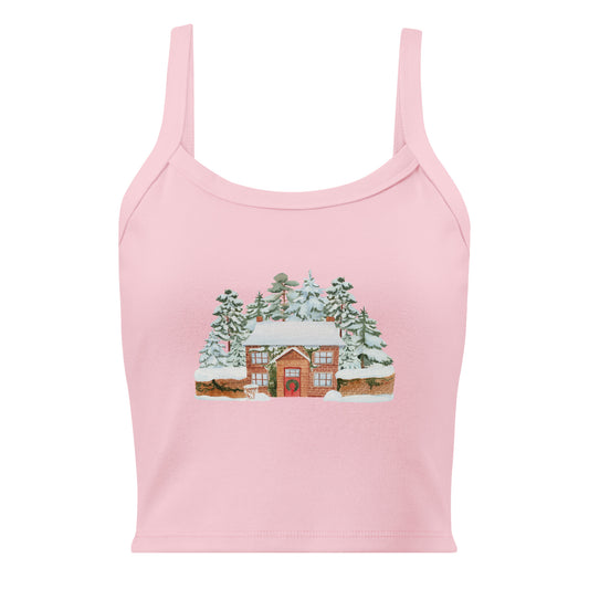 Christmas Home Women’s Micro-Rib Tank Top