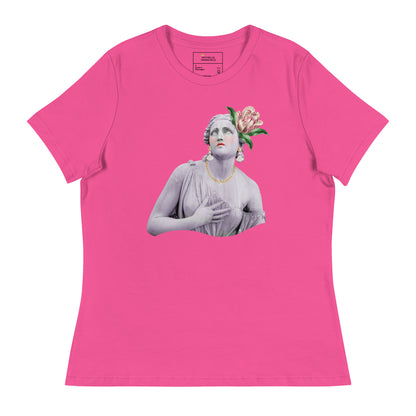 Roman Sculpture of a Woman Relaxed T-Shirt