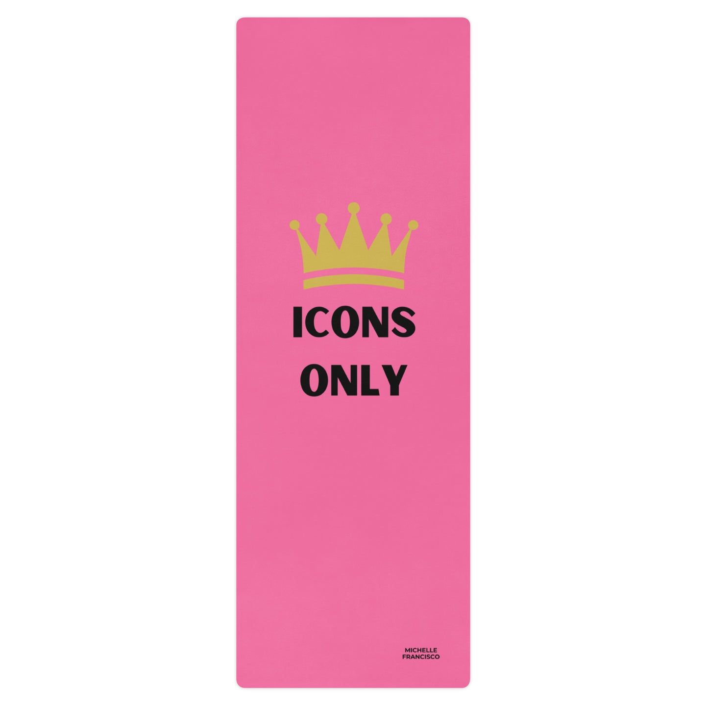 Icons Only Yoga Mat