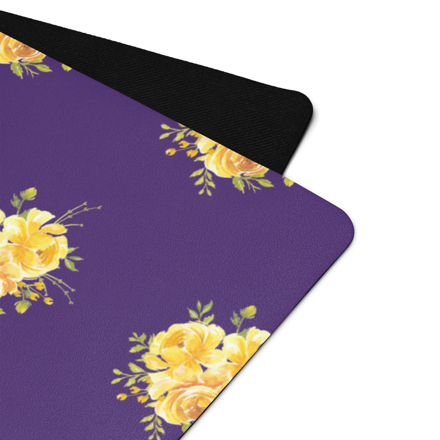 Flowers Purple Yoga Mat