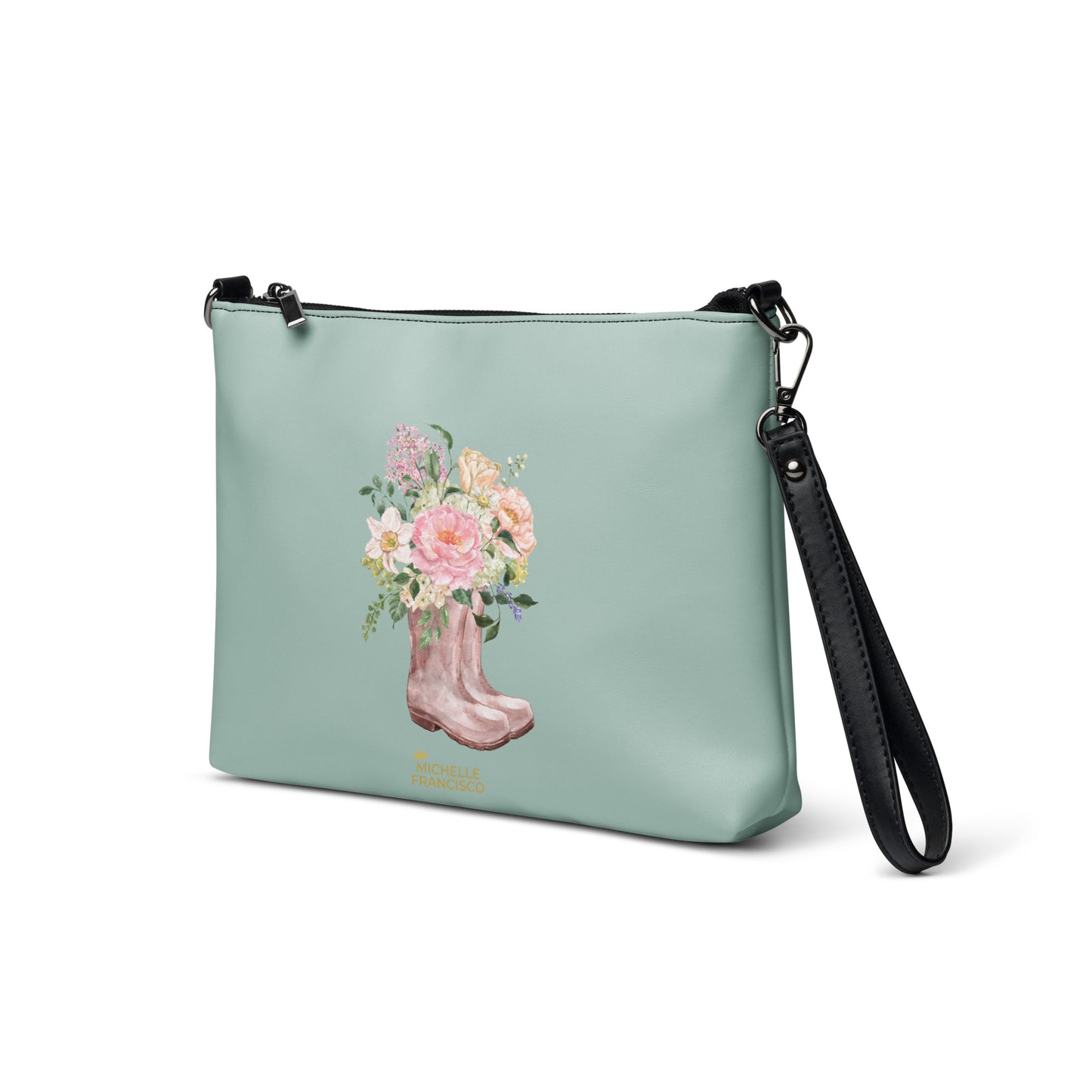 Opal Floral Boots Crossbody Bag