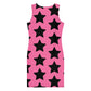 Black Star Pink Mini Dress