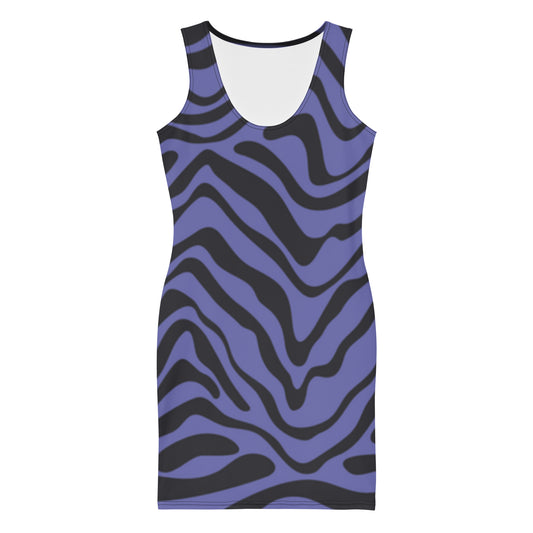 Purple Antelope Mini Dress