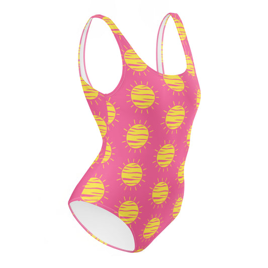 Sunny Beach Vibes One-Piece Swimsuit
