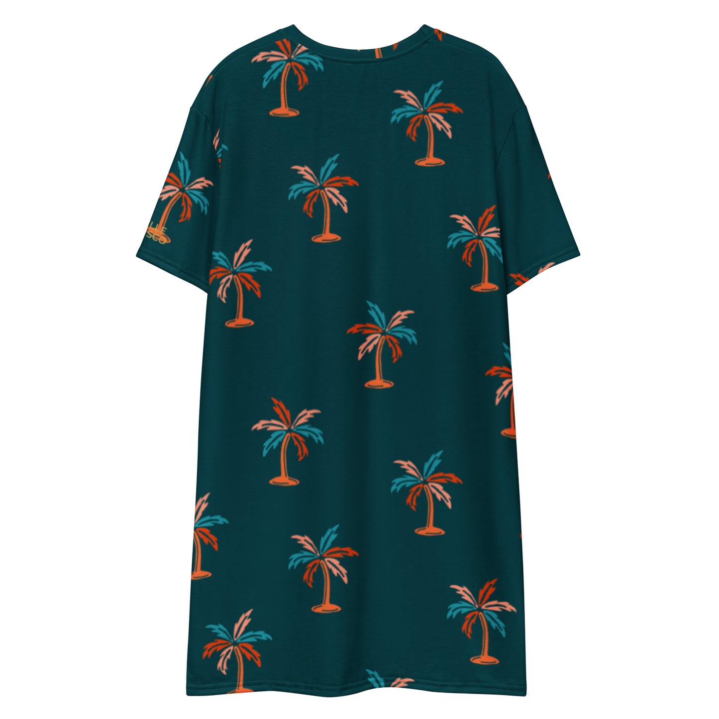 Tropical T-shirt Dress
