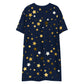 Stars Navy T-shirt Dress