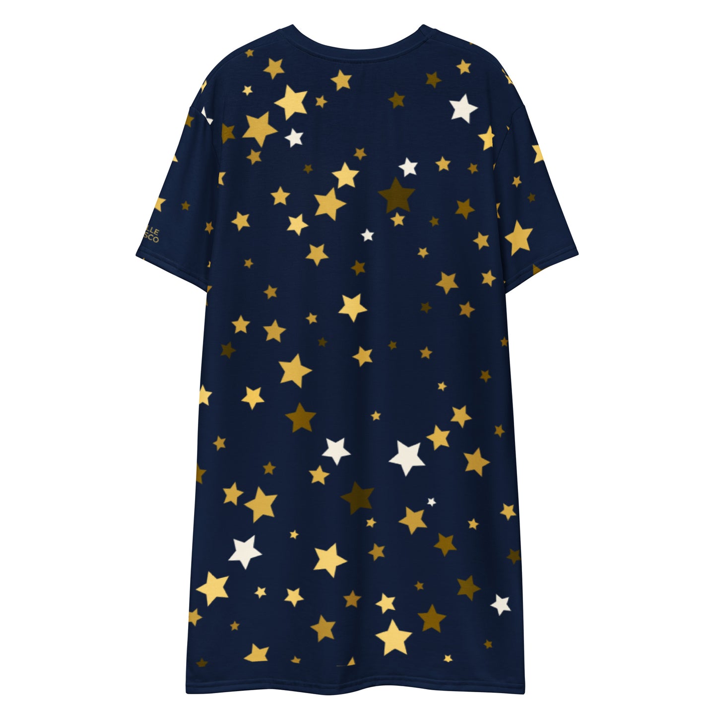 Stars Navy T-shirt Dress