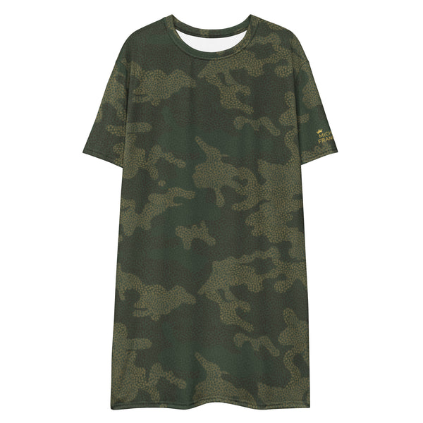 camo t shirt dress Camo T-shirt Dress – Michelle Francisco