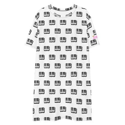 Piano T-shirt Dress