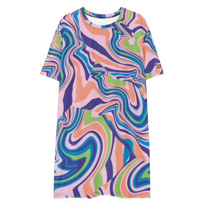 Swirl T-shirt Dress